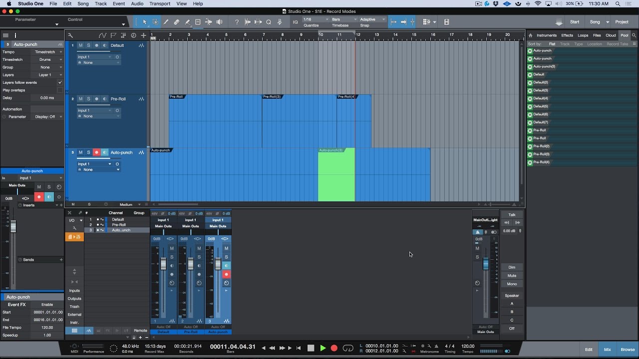 Demystifying The 3 Different Ways To Activate Recording In PreSonus Studio One