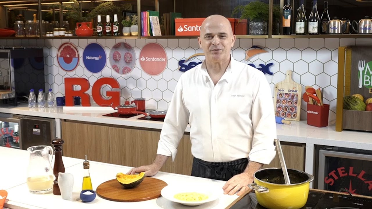 Aprenda a fazer risoto de abóbora e camarões com o chef Luigi Moressa I RIO GASTRONOMIA