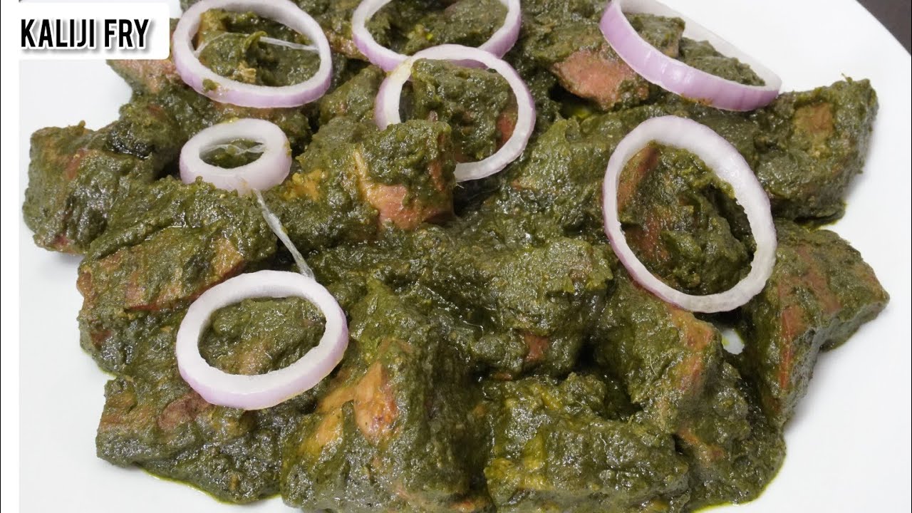 Ramzan Special Sehri Green Masala Kaliji|Dry Chatpati kaliji|Hariya Kaliji Fry Best Dal chawal Combo