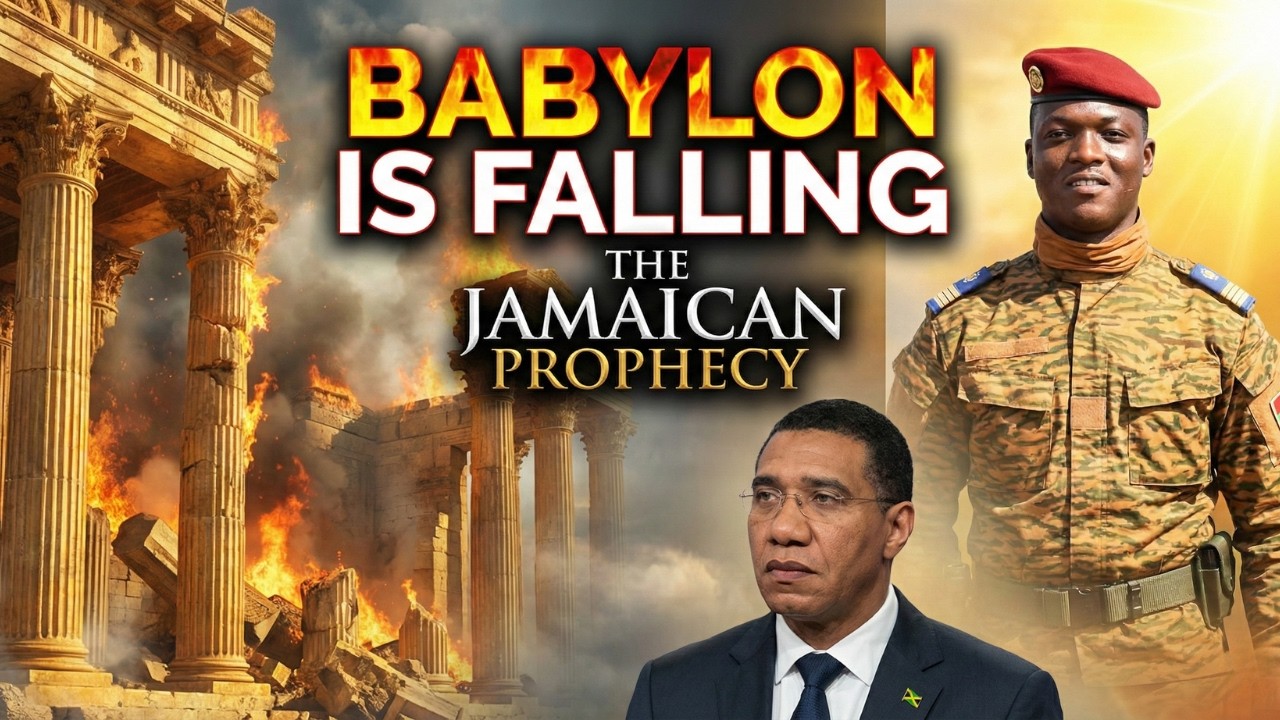 THE BABYLON CURSE: Why Jamaica Knows Traoré Will Destroy the West's Economy.