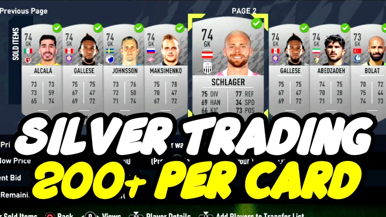 Double Your Coins With This Easy Silver Player Method  - FIFA 22 Ultimate Team Best Trading Method