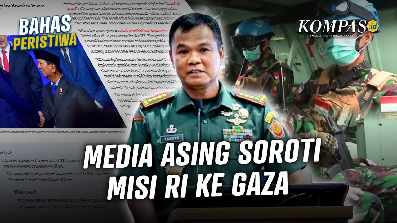 Rencana Indonesia Kirim Pasukan ke Gaza Jadi Sorotan Global