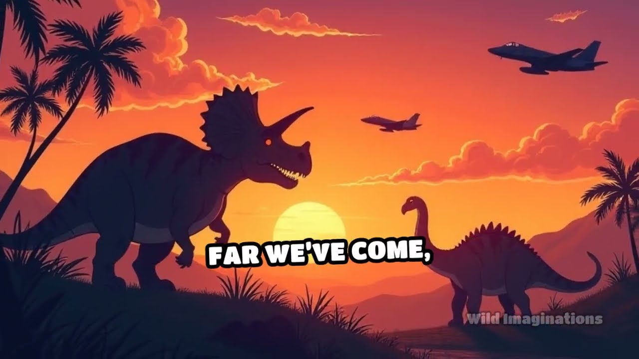 Triceratops vs Fighter Jets: Prehistoric Showdown