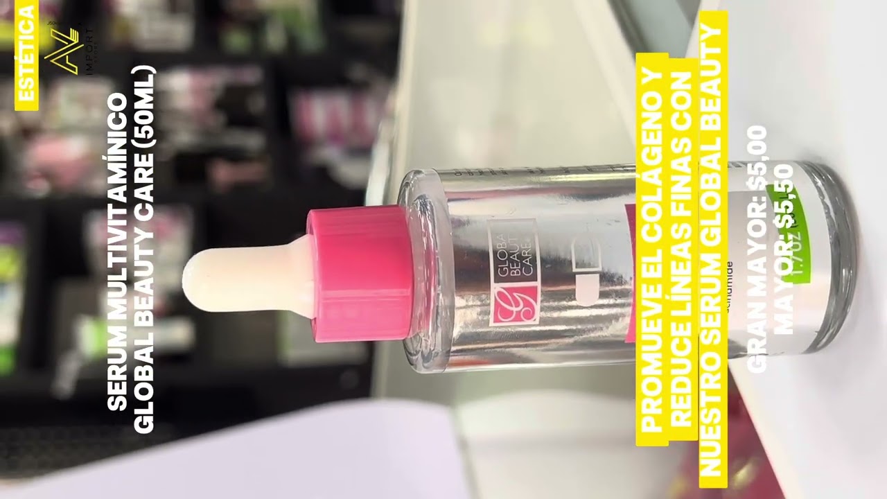 Serum multivitam&iacute;nico Global Beauty Care