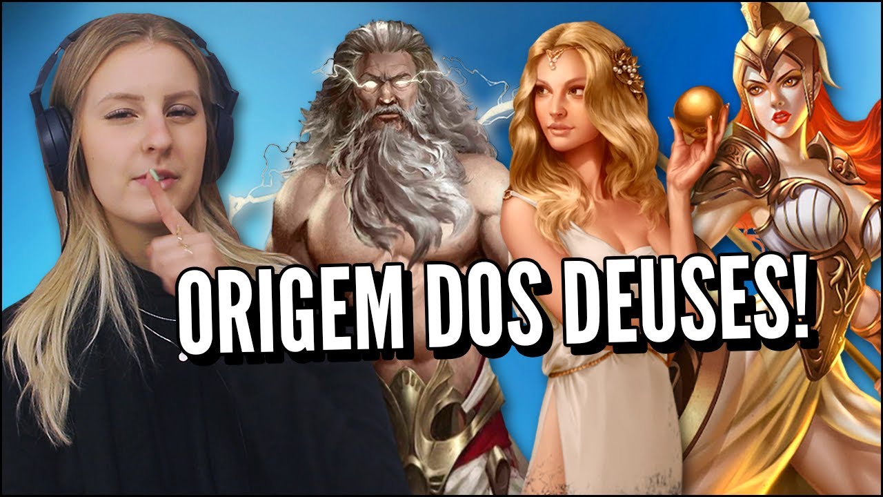 A ORIGEM DOS DEUSES - MITOLOGIA GREGA - GUILHERME ANALISA (JOVENS REAGEM)