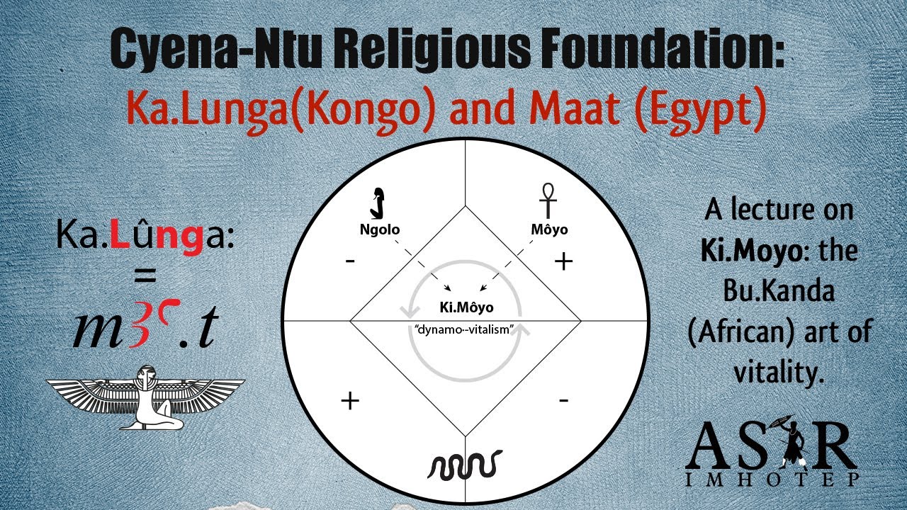 Kalunga and Maat:  Foundational aspects of Kimoyo, Part 1