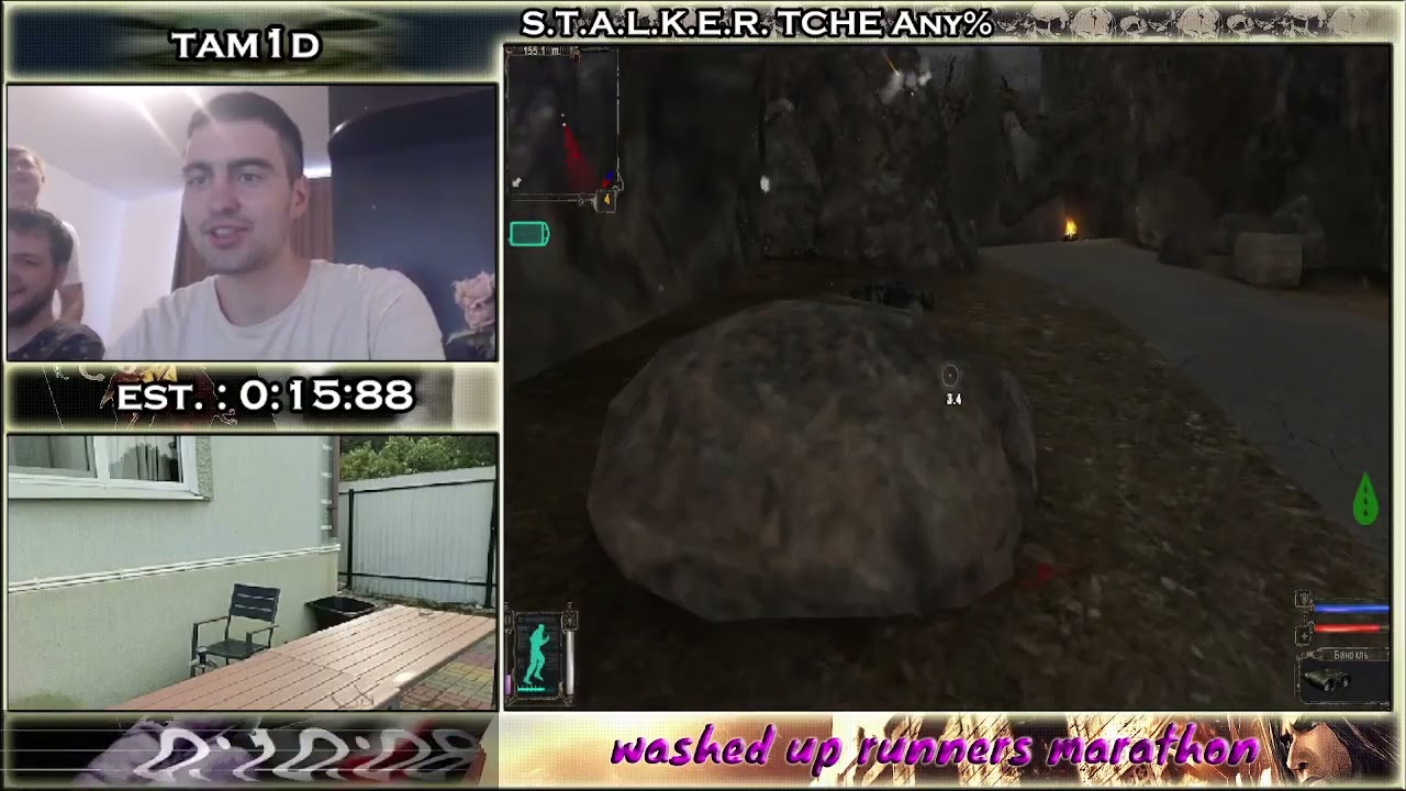 Спидран-марафон Washed Up Runners - STALKER: Shadow of Chernobyl, Any% от Tam1d