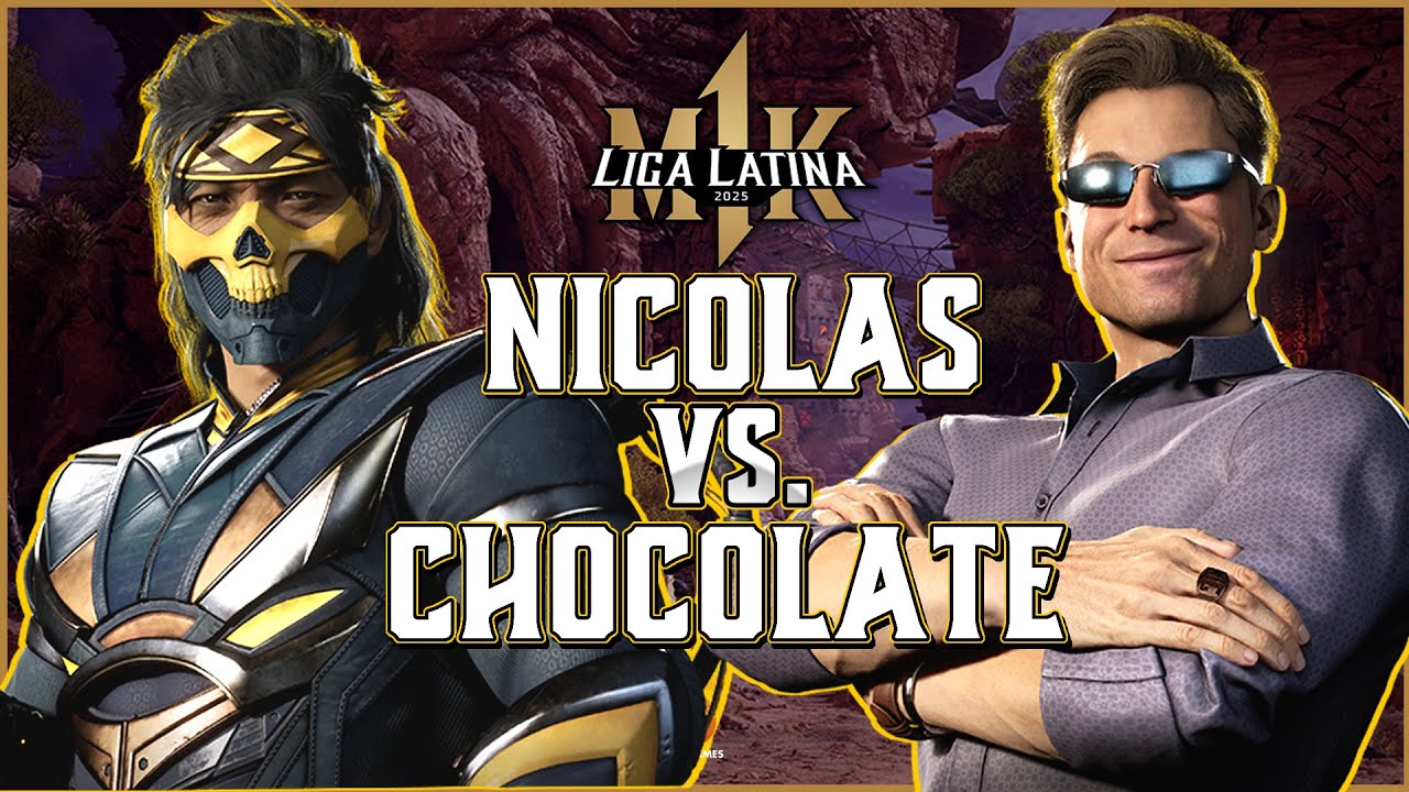 MK1: NICOLAS vs CHOCOLATE | Takeda vs Johnny Cage & Havik | Liga Latina Sur - Mortal Kombat 1