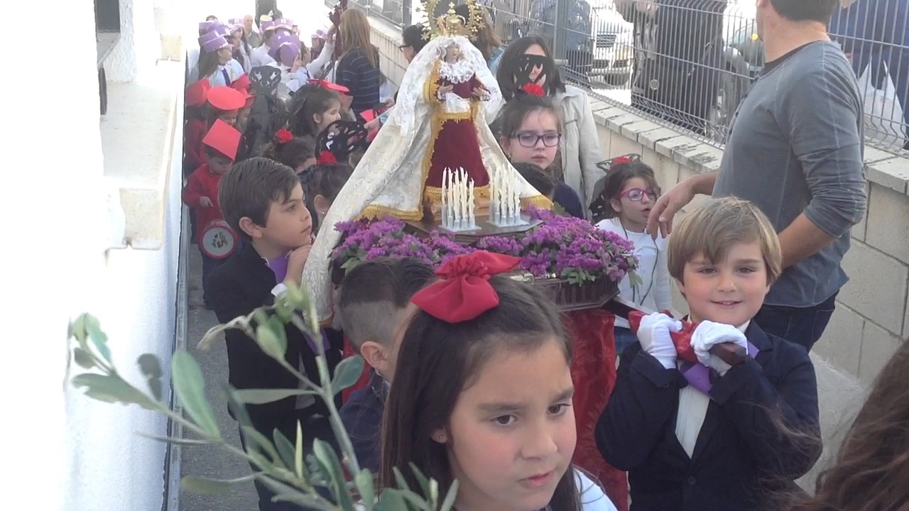 Semana Santa 2017 del alumando del Colegio Cervantes de Olvera