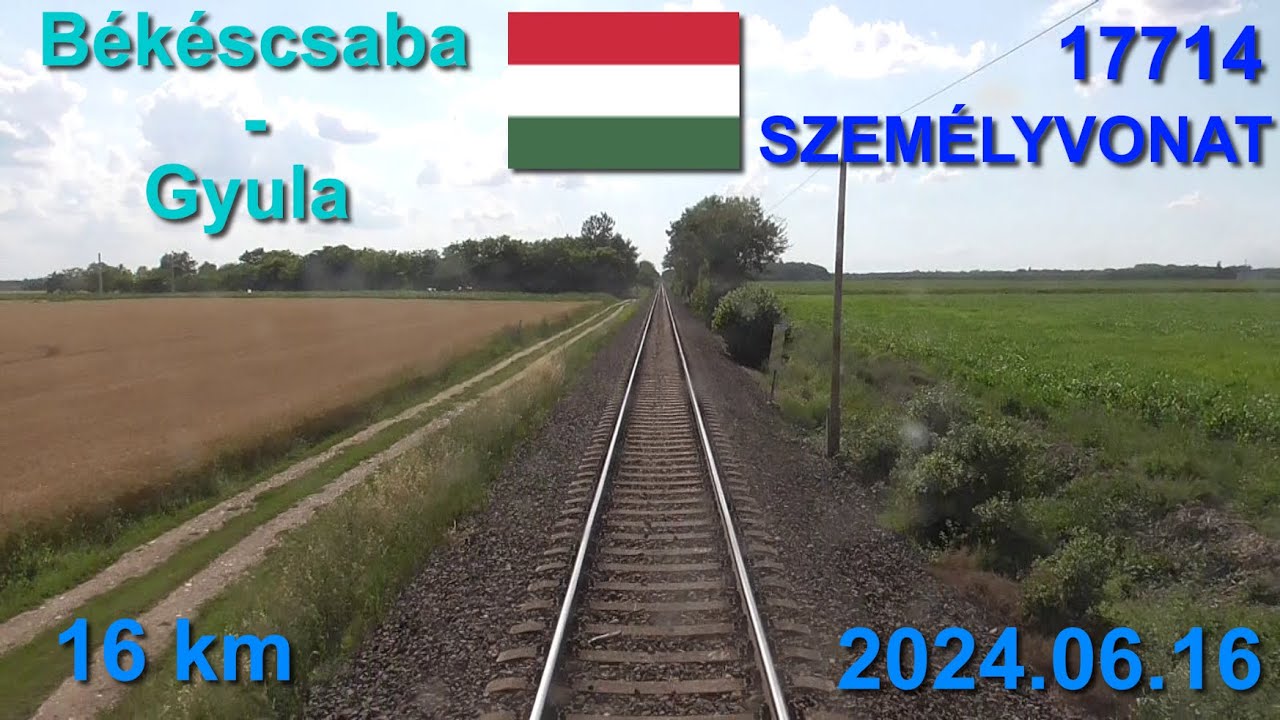 Route Békéscsaba-Fényes-Bicere-Gyula, 17714 Személyvonat (Szeged-Gyula)