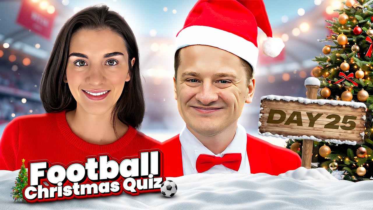 CHRISTMAS FOOTBALL QUIZ Vs @stuntpeggnieve DAY 25