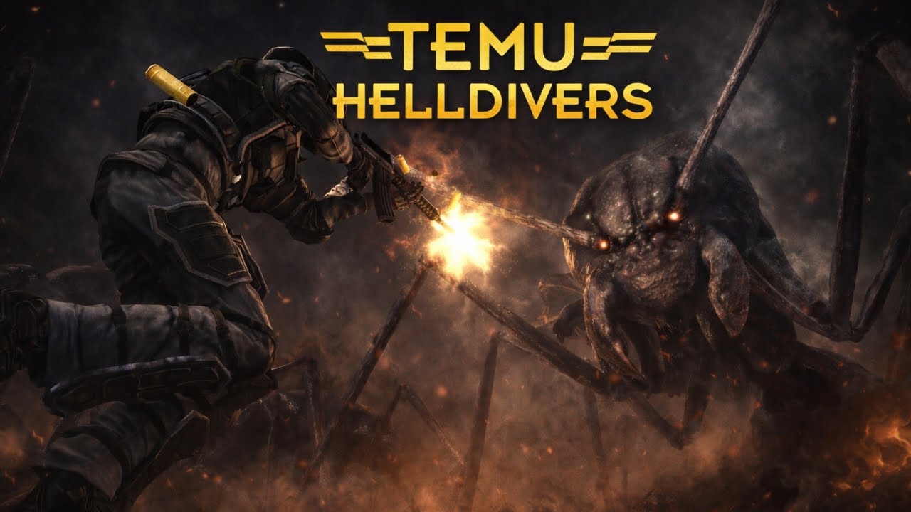 So I Tried Buying Helldivers on Temu… WTF Is This?? | Earth Defense Force LIVE