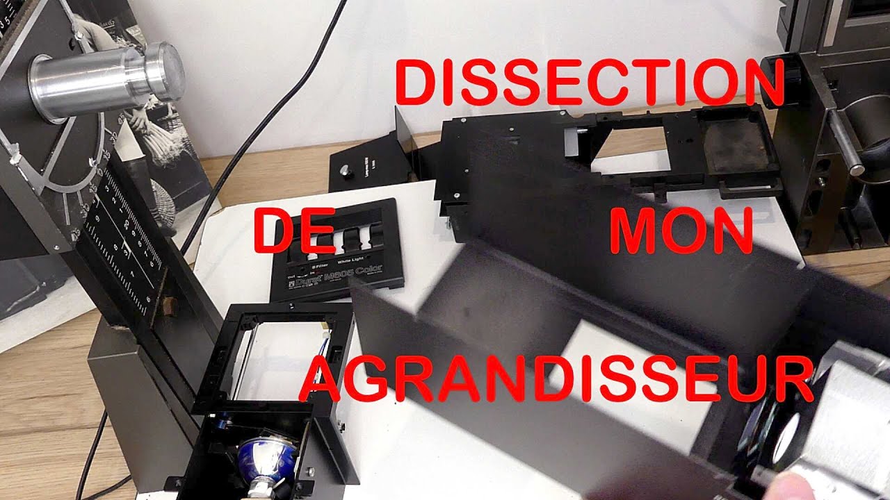 Dissection de mon agrandisseur DURST