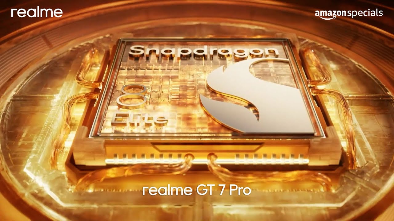 Power Unleashed with India&rsquo;s First Snapdragon 8 Elite | realme GT 7 Pro
