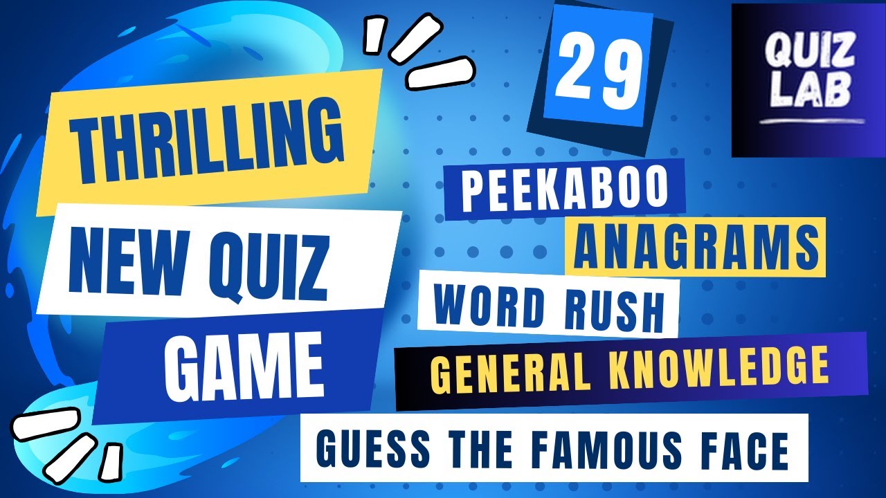 Exciting NEW Trivia Quiz Game. FIRST For YouTube. NEW Games