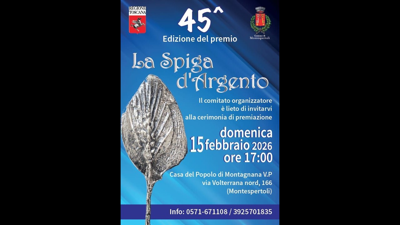 45° edizione Concorso di pittura LA SPIGA D'ARGENTO