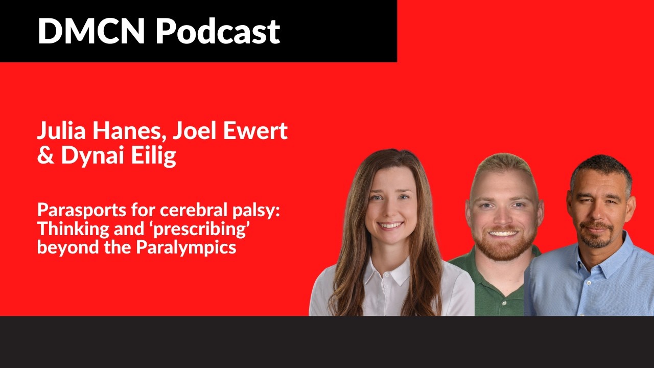Parasports for cerebral pals beyond the Paralympics | Julia Hanes, Joel Ewert & Dynai Eilig | DMCN