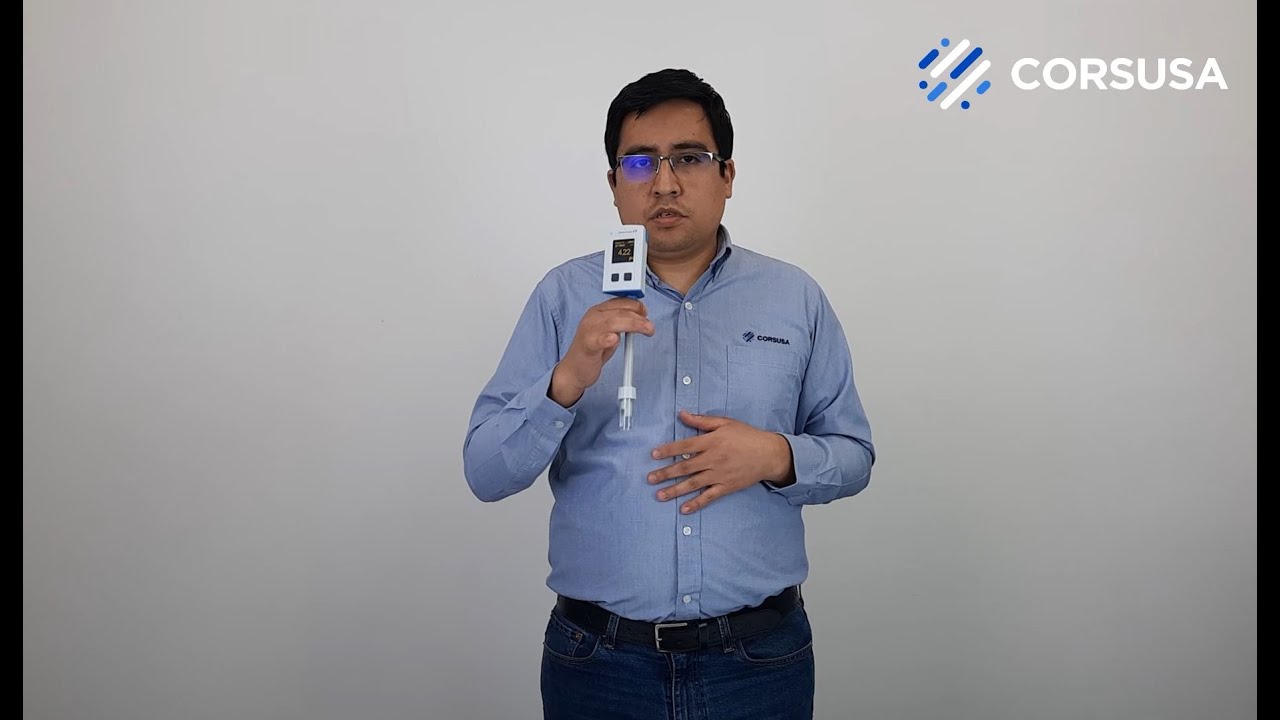 Transmisor port&aacute;til de pH modelo CML18 de Endress+Hauser