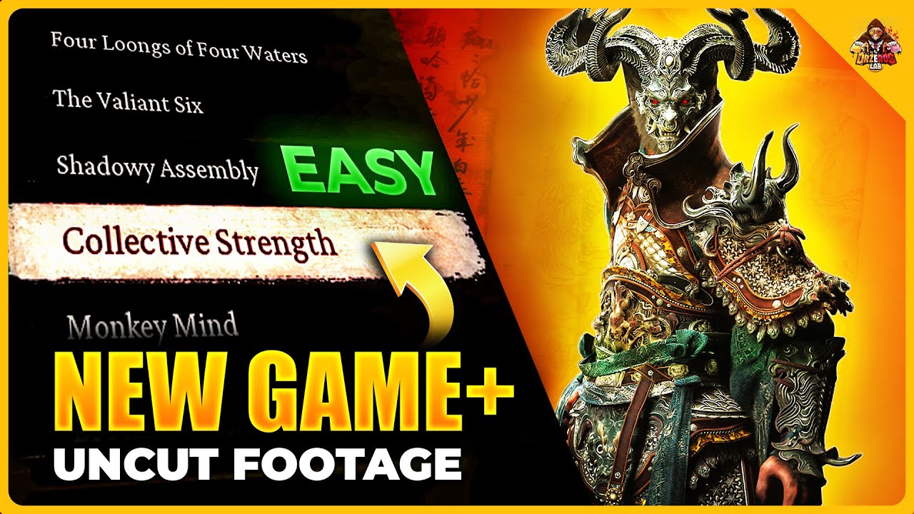 Yes, You CAN Beat the Collective Strength Challenge in NG+ – Black Myth: Wukong