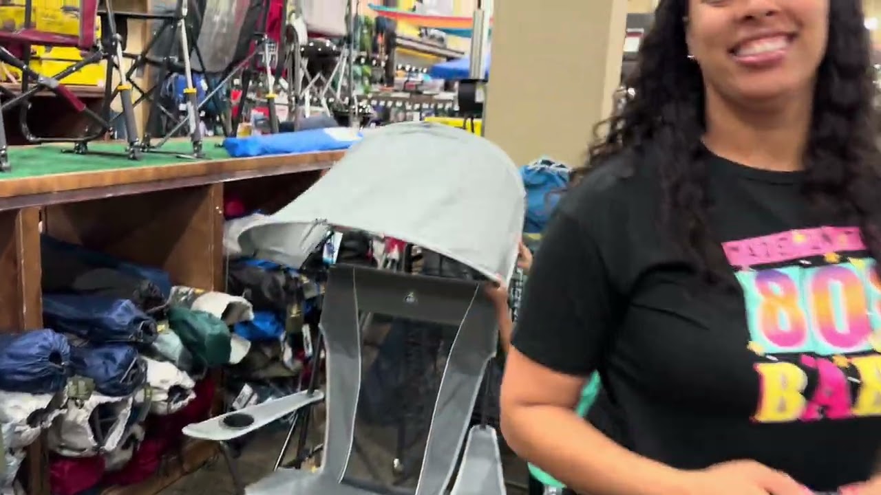 Bass Pro Shop/Cabela’s Haul. On the hunt for a comfy chair #vlog #family # bassproshop #cabelas