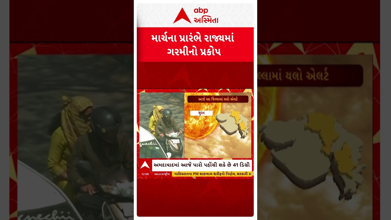 Gujarat Heat Wave | ઉનાળાના આરંભે જ રાજ્યમાં સૂર્યદેવનો પ્રકોપ