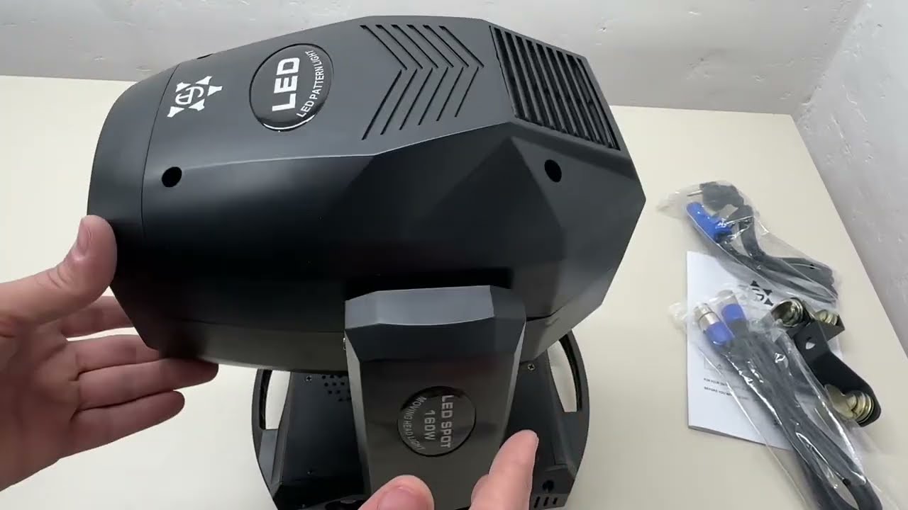 FTS Moving head 160W Robotlámpa LED Spot/Beam/Wash www.fénytechnikashop.hu