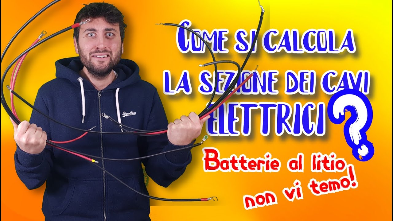 Come si calcola la sezione dei cavi elettrici