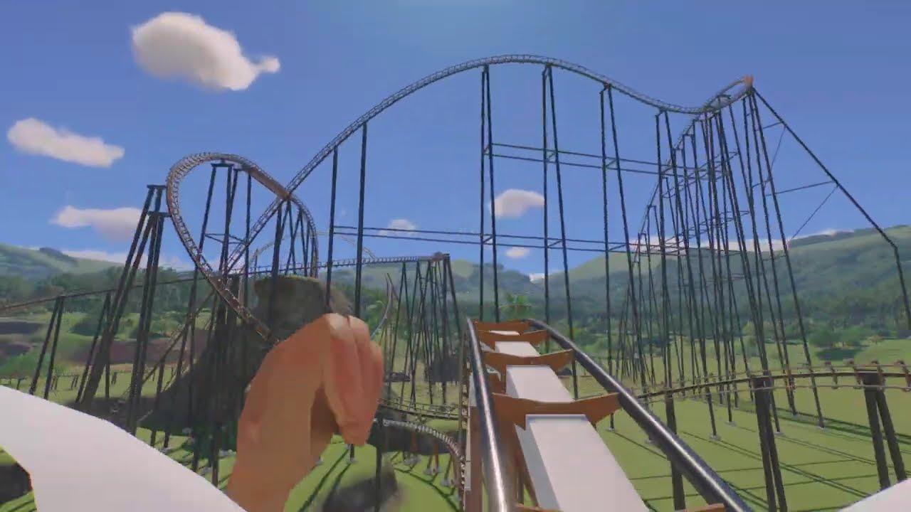 Nice Fun | B&M® Floorless | Front Row POV | Planet Coaster® 2 | PS5®/PC Collab
