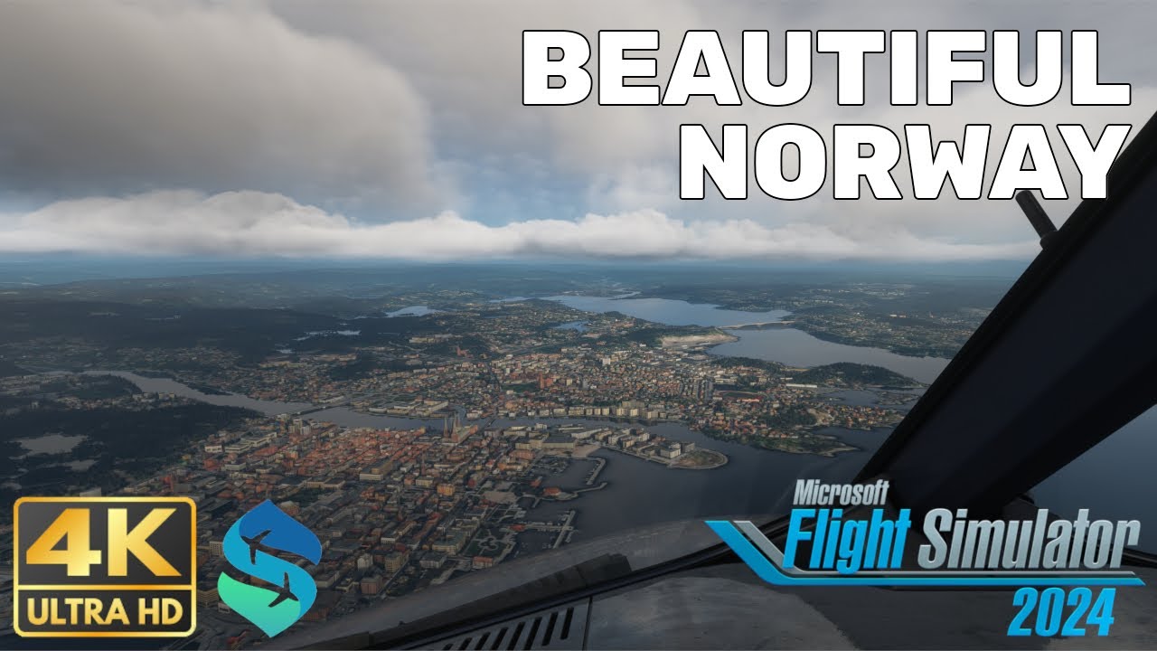 MSFS2024 | ULTRA REALISTIC | FULL KRISTIANSAND ARRIVAL