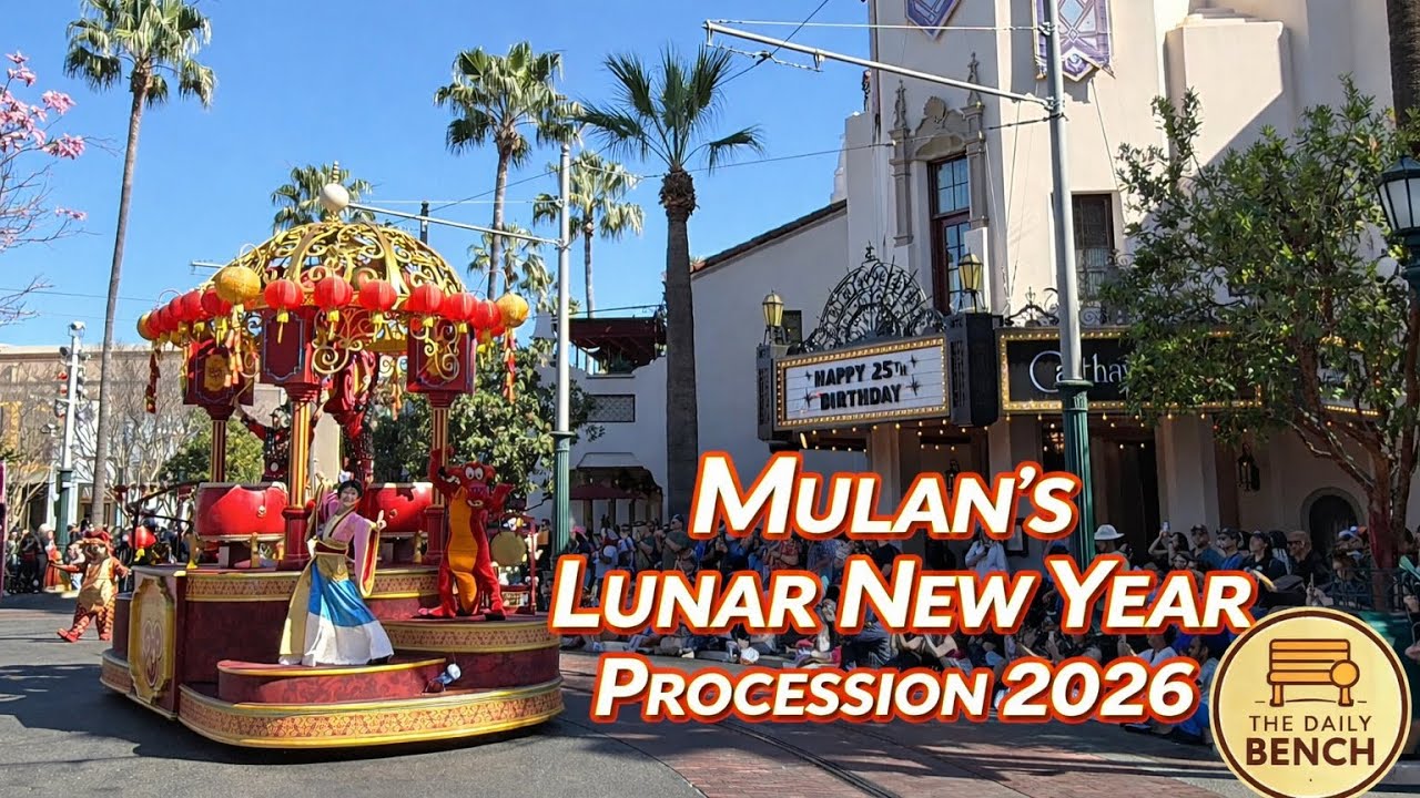 Mulan’s Lunar New Year Procession 2026 🎉 Full Parade | Disney California Adventure