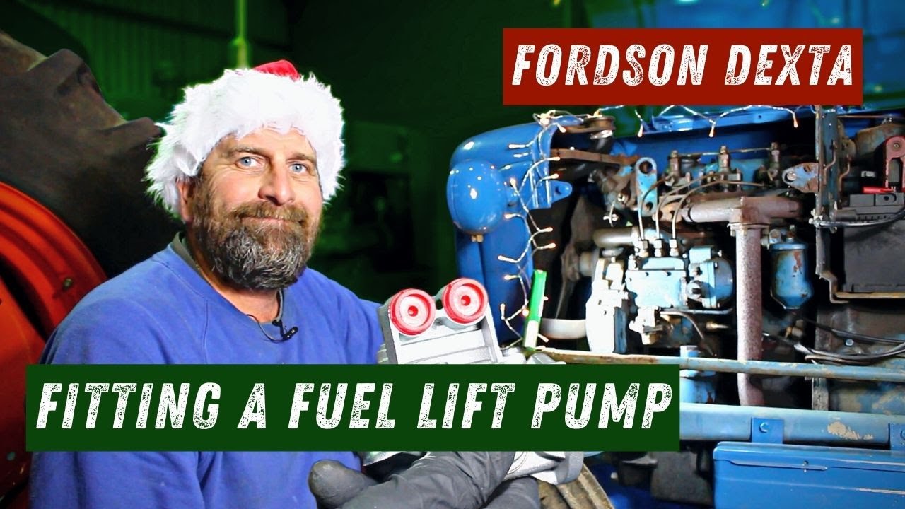 КАК: Установка топливного насоса на Fordson Dexta