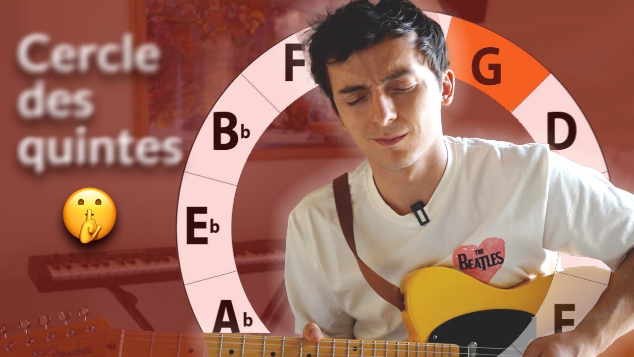 Cet outil imparable de la musique pour créer des tubes 🤫 (c’est le cercle des quintes)