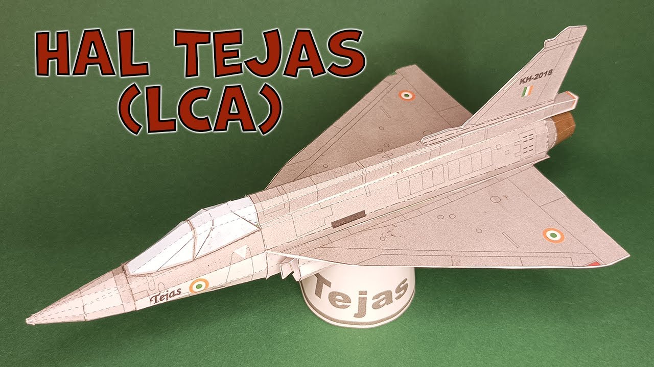 India's Tejas Fighter Jet | HAL Tejas (LCA) | How To Make Paper Airplane Model | DIY Paper Crafts