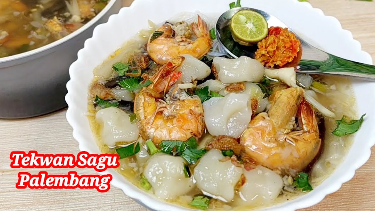 lagi ramai banget,, Tekwan Sagu ala Owner Daviena  