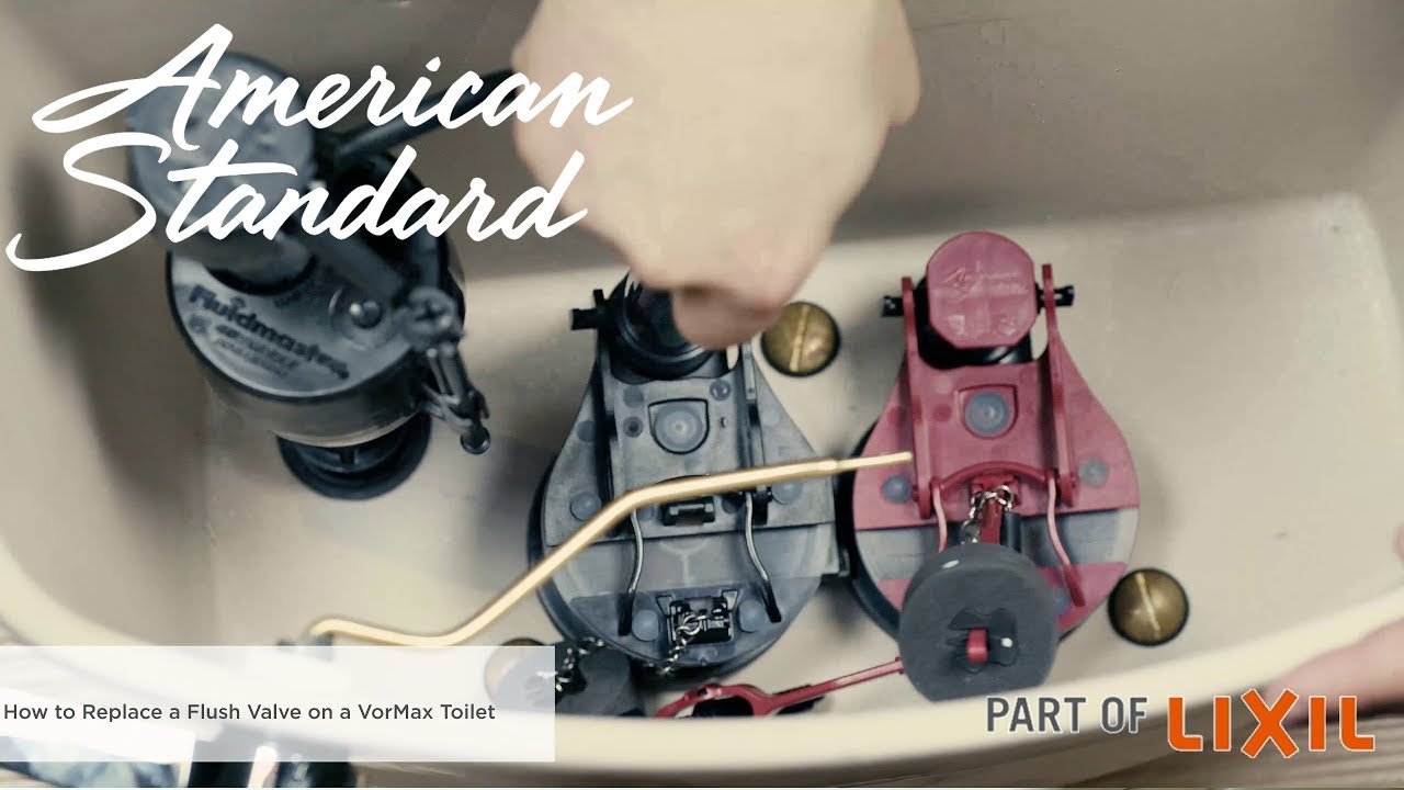 How to Replace a Flush Valve on an American Standard VorMax Toilet