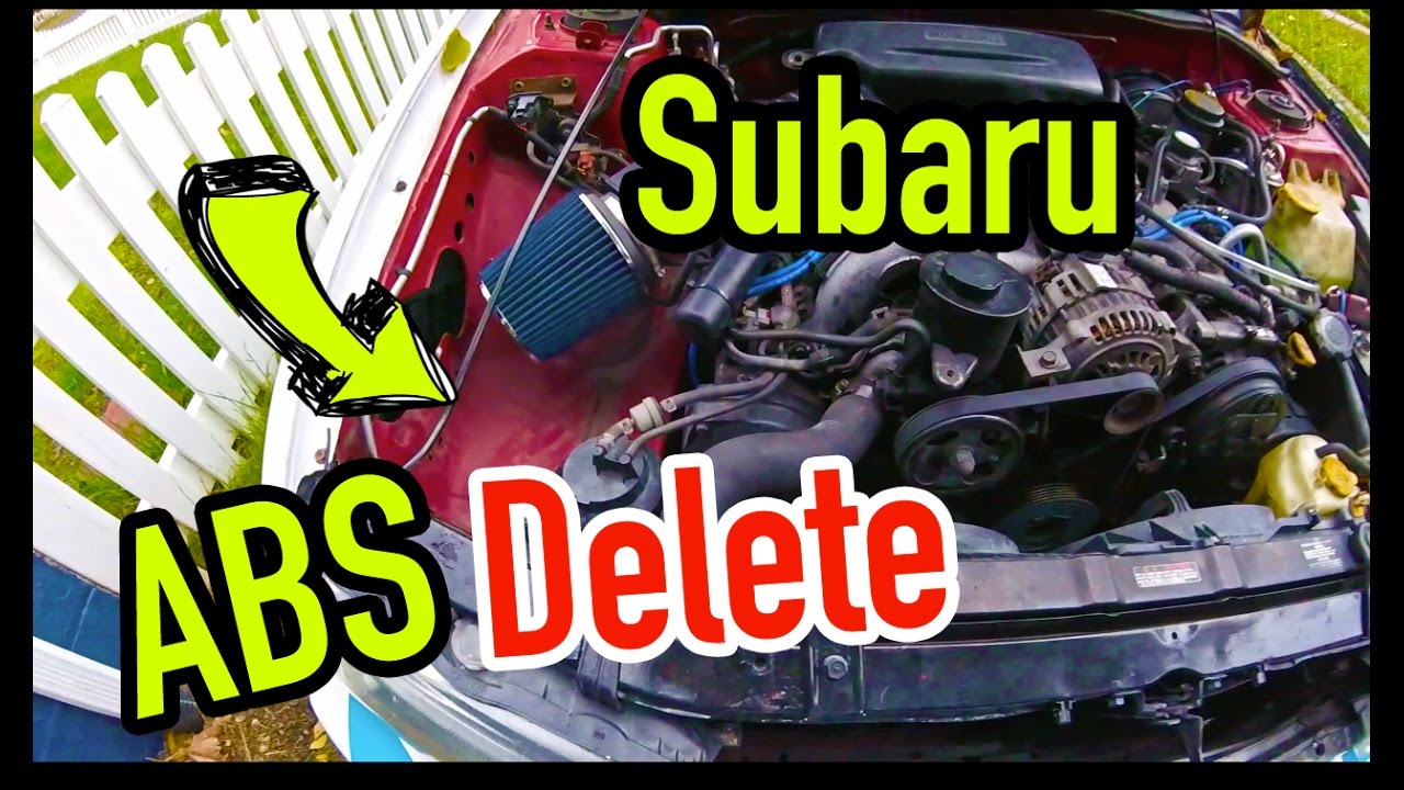 Subaru ABS Delete - Dirtcheapdaily : Ep.33
