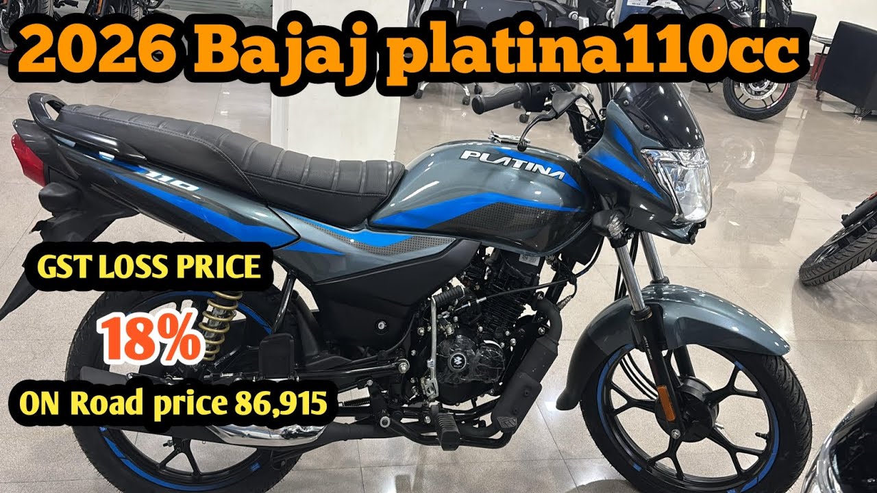 2026 BAJAJ PLATINA 110CC NEW SKY BLUE COLOUR!! FUL DETAIL REVIEW 