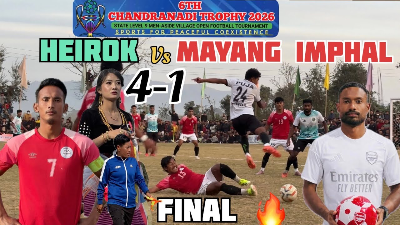 FINAL 🔥 HEIROK  PFC 4-1 MAYANG IMPHAL U #manipurfootball #football #northeastfootball #tournament 
