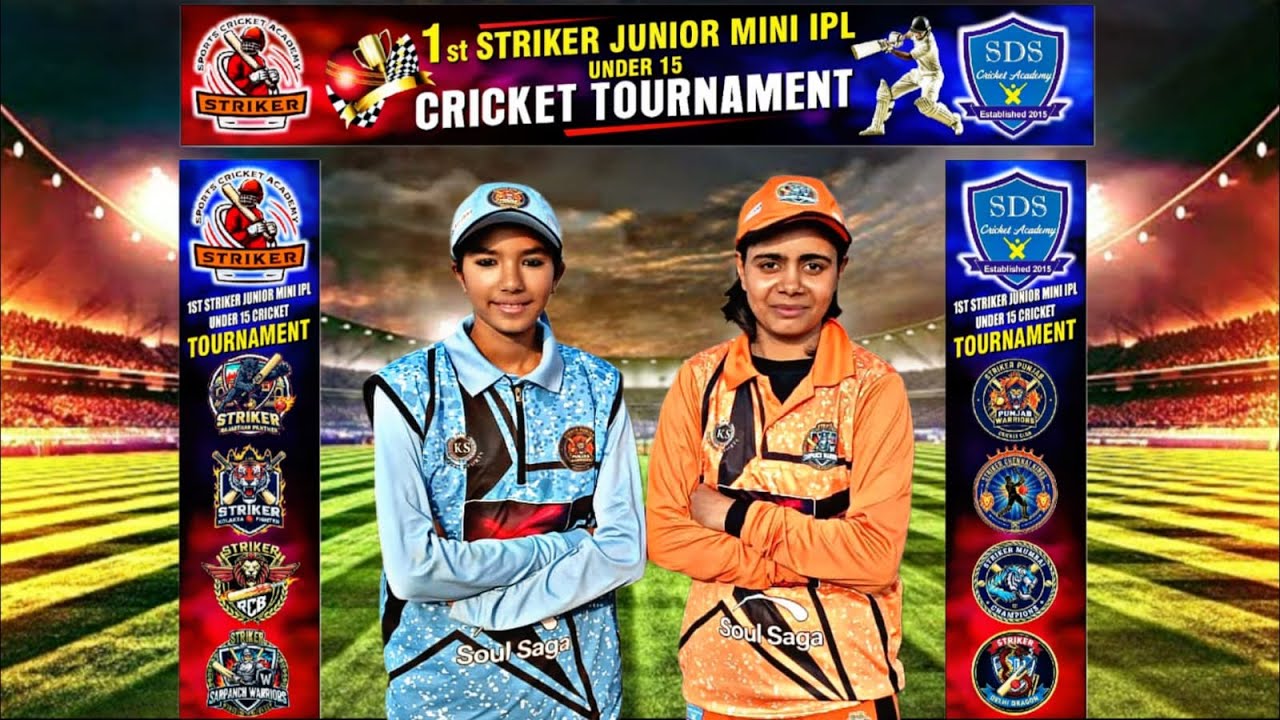 🔴Striker Sarpanch Warriors Vs Striker Punjab Warriors  1st Striker Junior Mini Ipl U15 Cricket Tourn