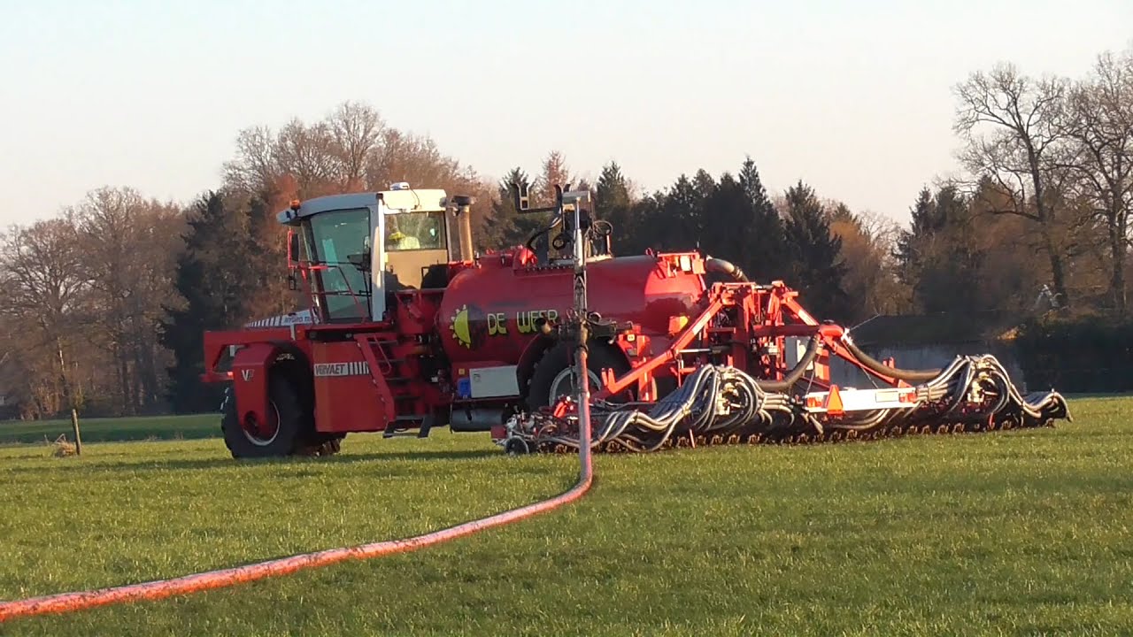 De Weer drag hose manure injecting