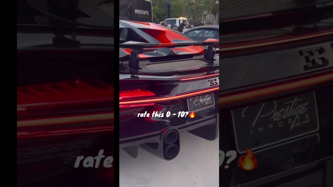 Unreal Cold Start Bugatti😱 Rate This Sound!!🔥 