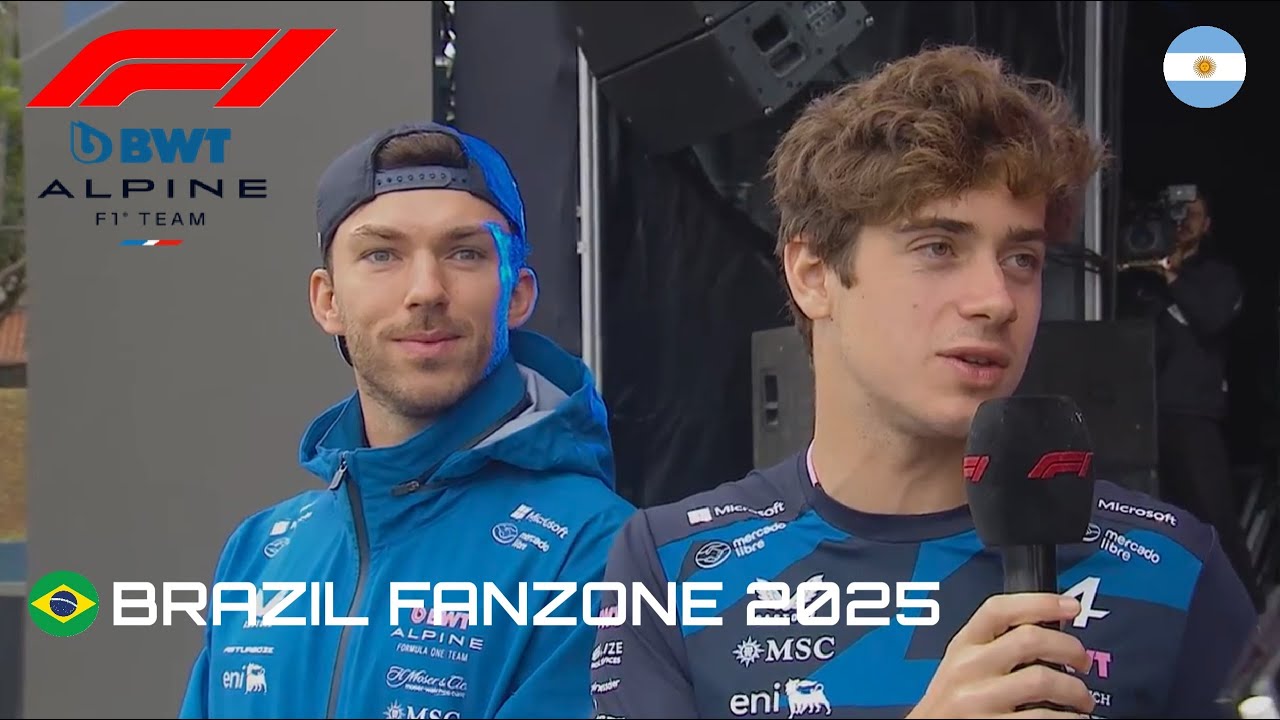 FRANCO COLAPINTO🇦🇷 PIERRE GASLY🇫🇷 BRAZIL GP 2025 ALPINE F1 POST SPRINT QUALY FP1
