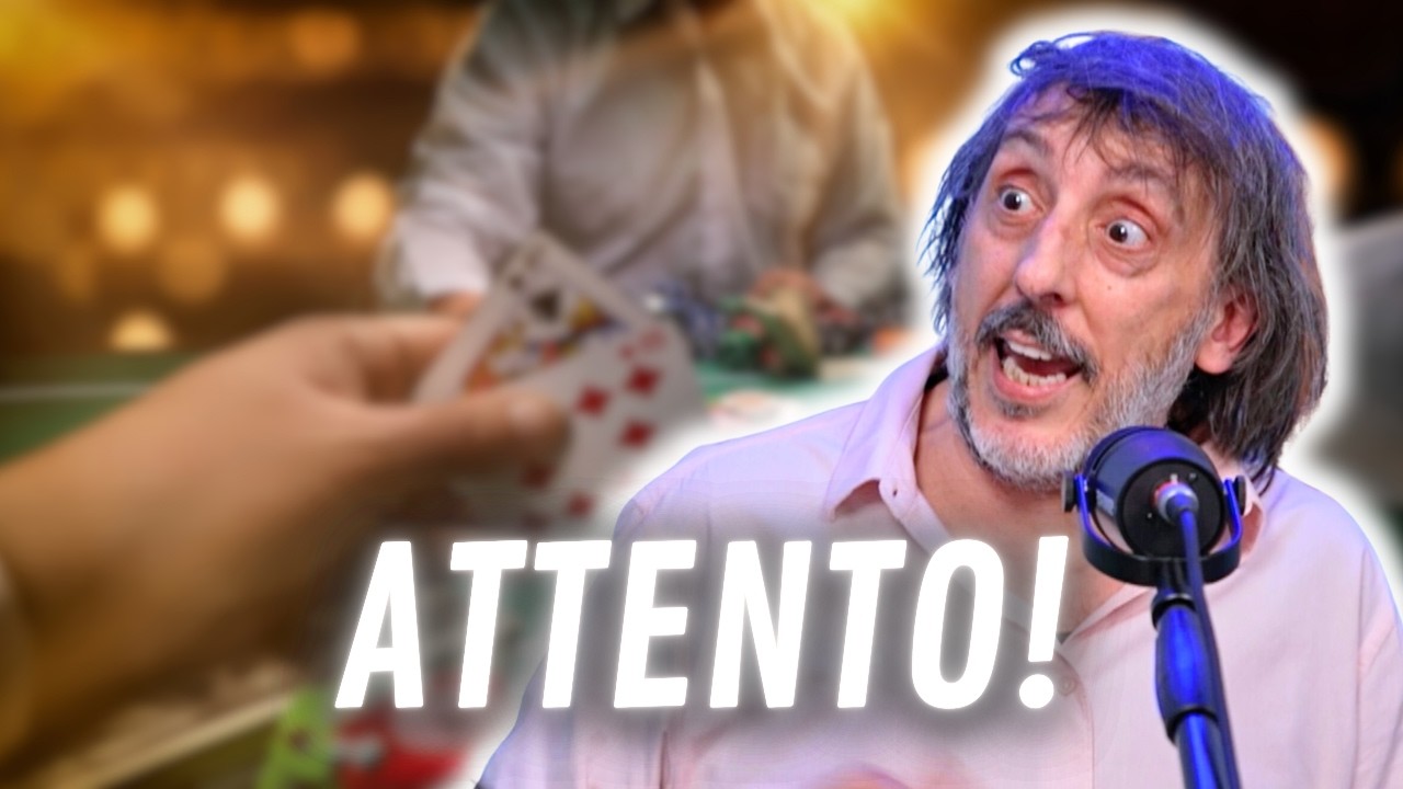 "Il gioco d’azzardo mi ha rovinato la vita": il racconto di Massimo Ceccherini