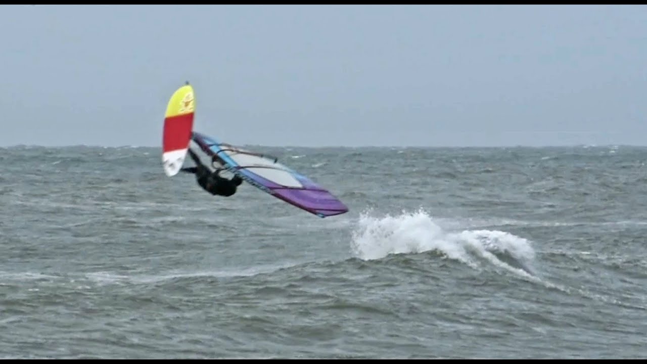Greg, Rich and Adrian Windsurfing Parton 14 Sept 2024