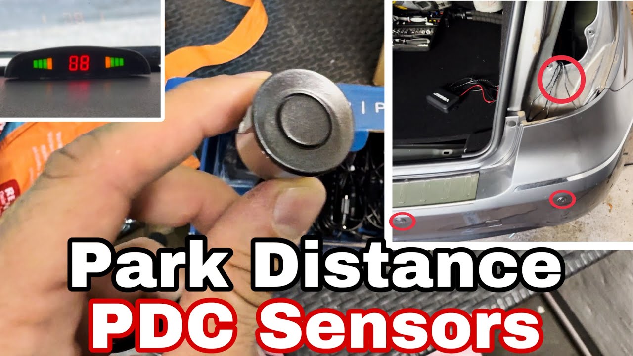 PDC Sensoren Nachrüsten DIY Park Distance Sensors mit Display  |  Mercedes A Klasse W169