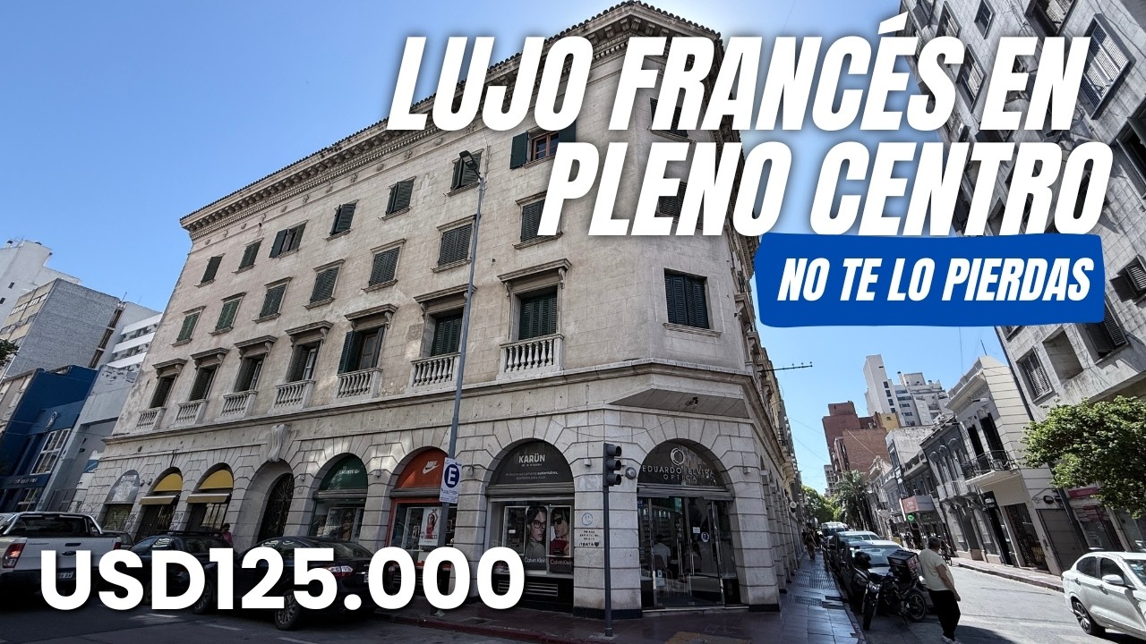 🏛️ [ESTILO FRANCÉS] Viví el LUJO clásico en pleno CENTRO de Córdoba