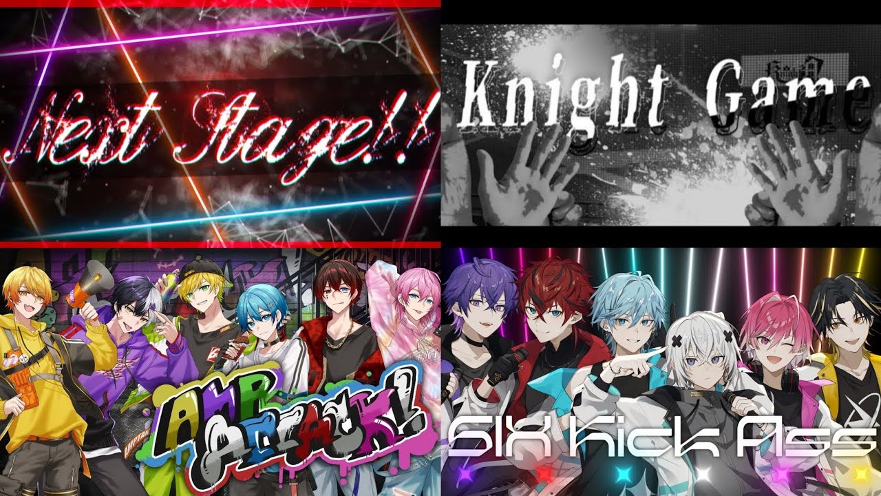 STPR自己紹介曲／【すとぷり】【Knight A - 騎士A - 】【AMPTAKxCOLORS】【めておら - Meteorites - 】《メドレー》