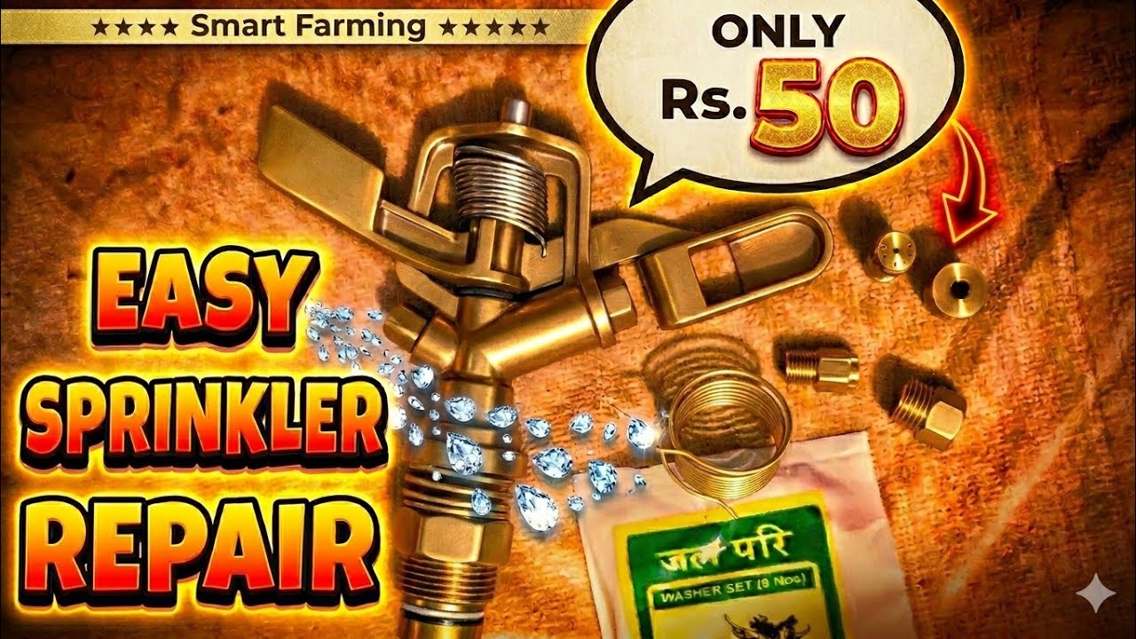 Nojal Sprinkler repairing| Fawara ki repairing|Sprinkler repairing|Desi jugad se sprinkler repair