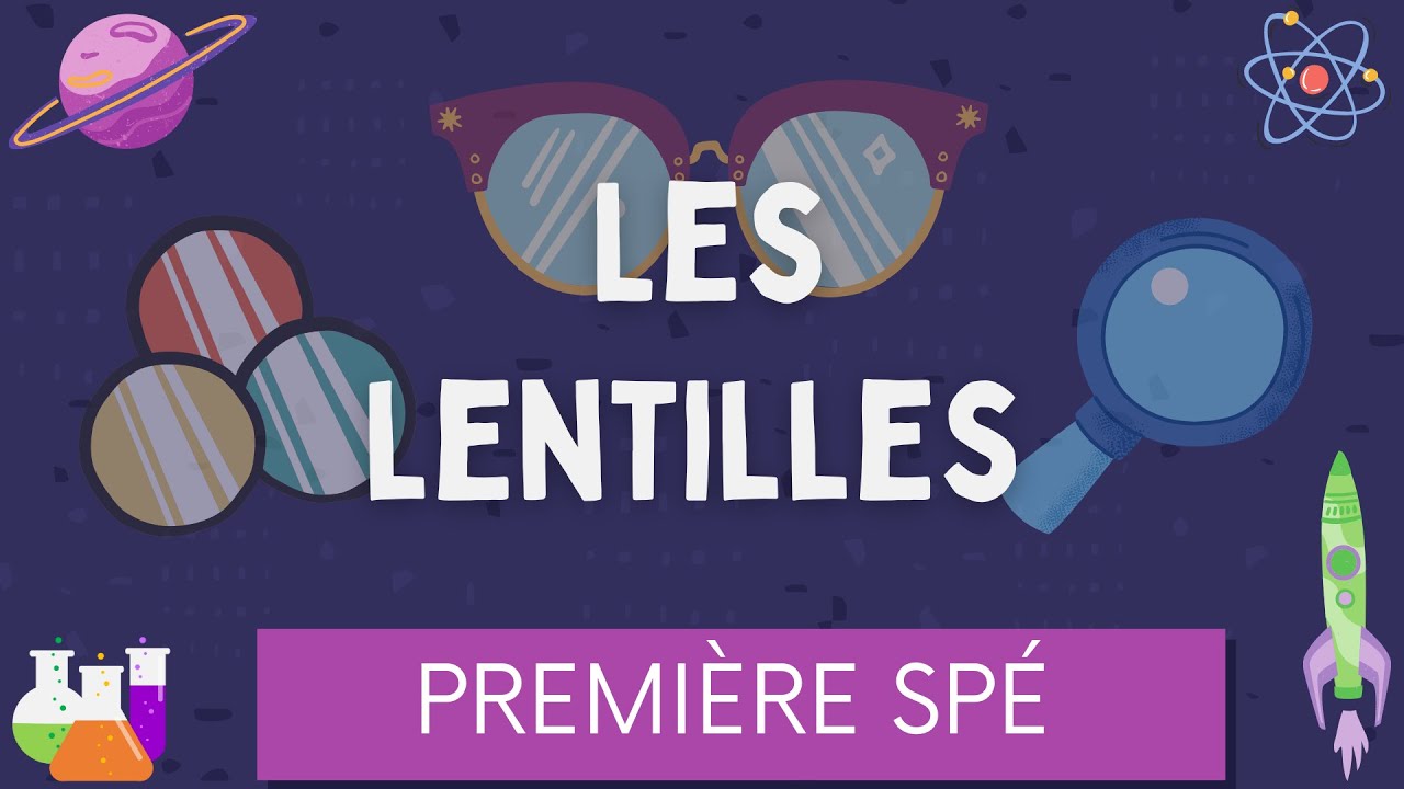 Les Lentilles | image grandissement formule de conjugaison |  Première Spécialité Physique Chimie