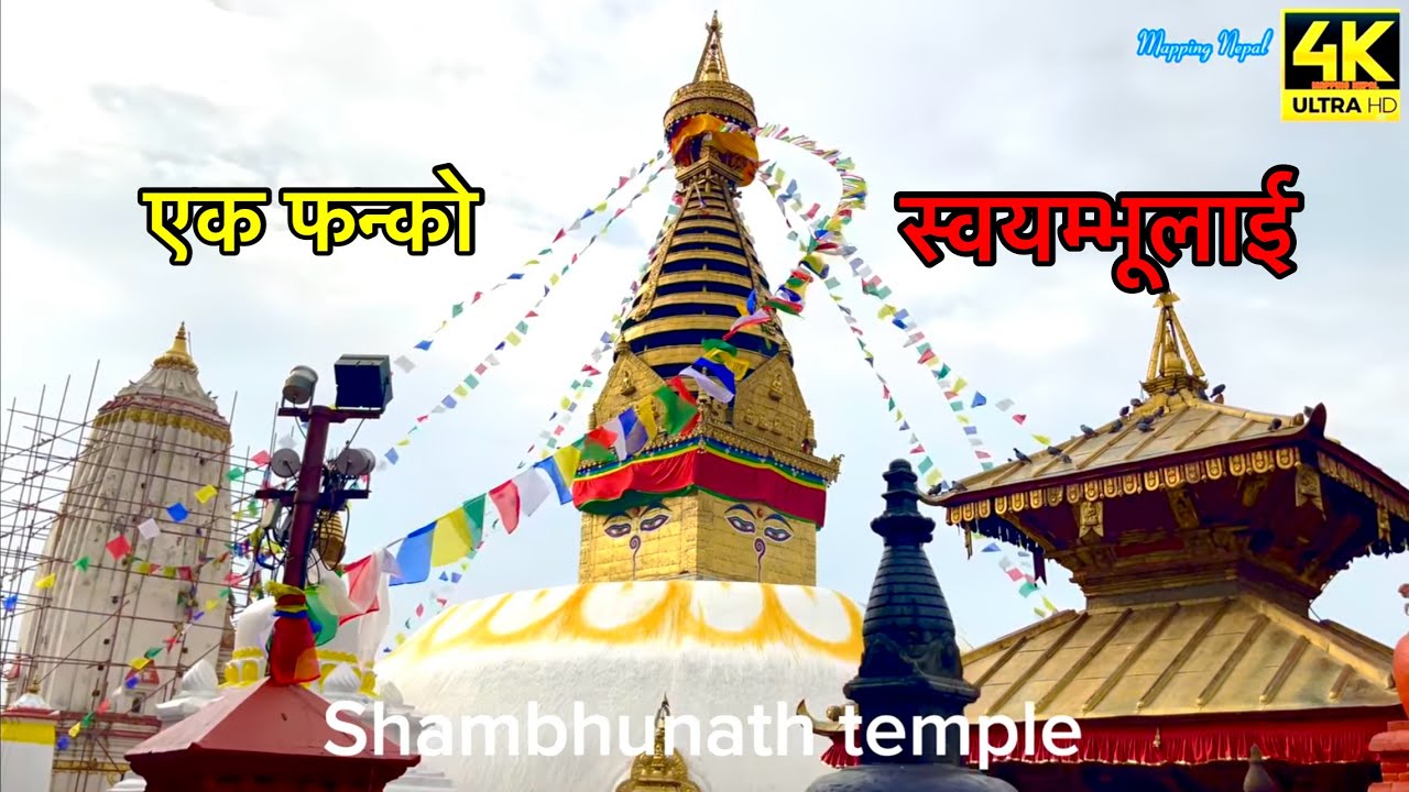 Monkey temple / एक फन्को स्वयम्भूलाई 